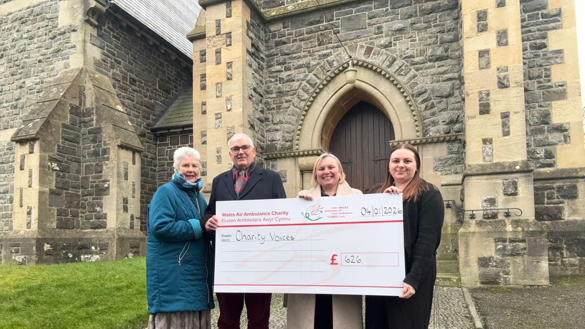 Concert in Aberaeron raises £600 for charity