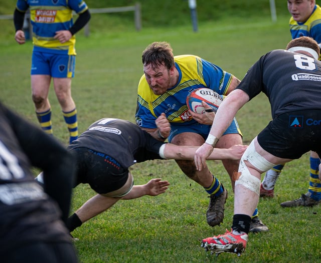 Aberaeron unbeaten run ends with defeat to Nantgaredig