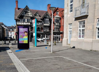 TfW plans for digital ad boards at station  opposed by Aber council