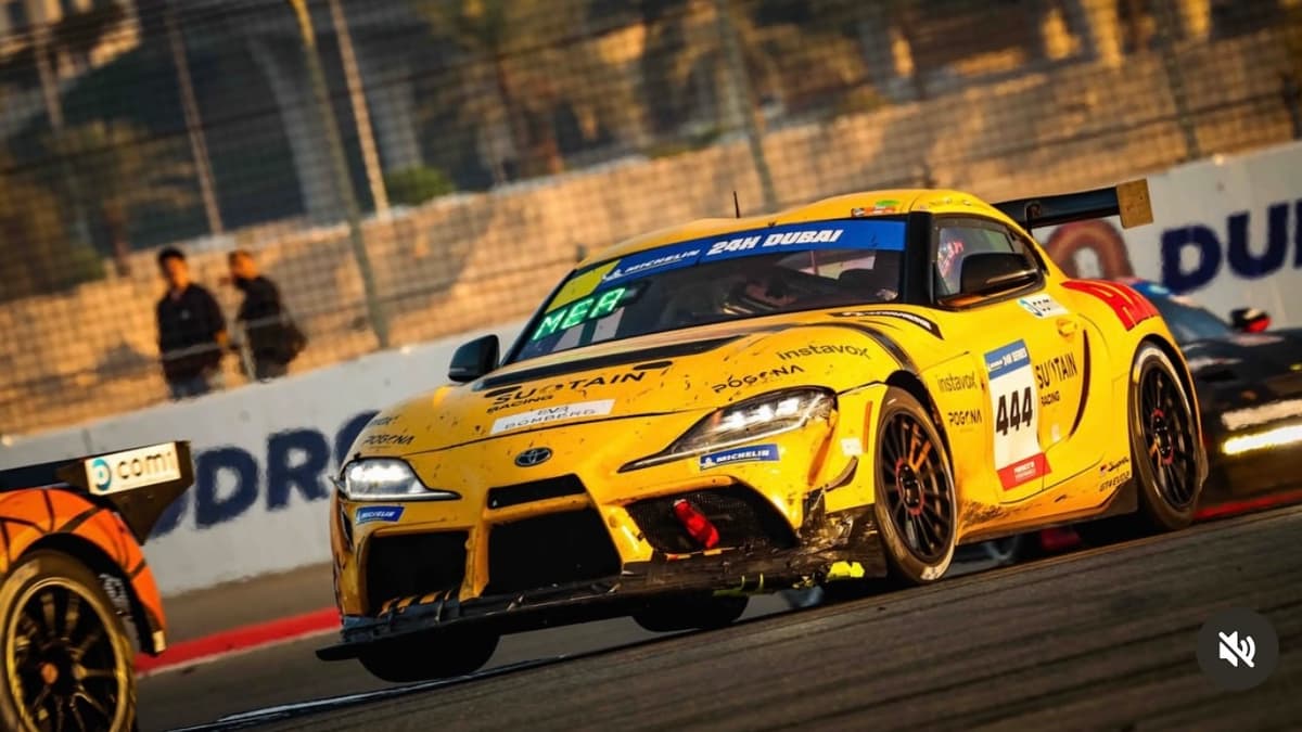 Rhys Lloyd triumphs with gritty Dubai 24hr podium | cambrian-news.co.uk