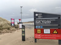 New cameras aim to stop anti-social behaviour at Ynyslas