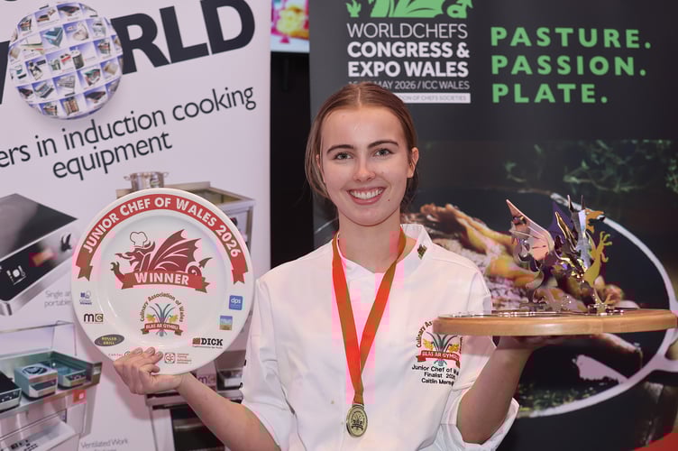 Welsh Culinary Association.Junior Chef of Wales 2026 competition at the ICC Wales.Picture by Phil Blagg Photography.PB004-2026