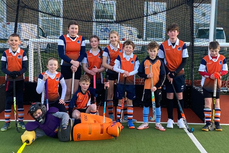 Dysynni under 12s mixed tournament winners