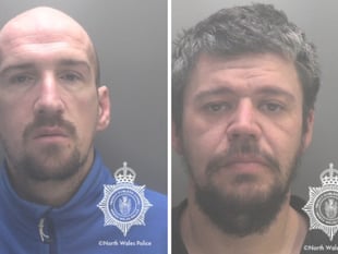 Men jailed for £850 champagne theft in Tywyn