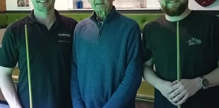 Ceredigion snooker: Llandysul pair contest under 40s final