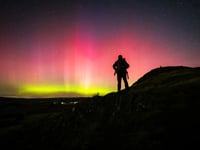 Stars align for Dafydd as astro tourism business celebrates busy year