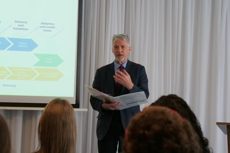 Deputy First Minister, Huw Irranca-Davies at the Water Summit