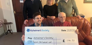 John Llaeth raises birthday money for Alzheimer's Society