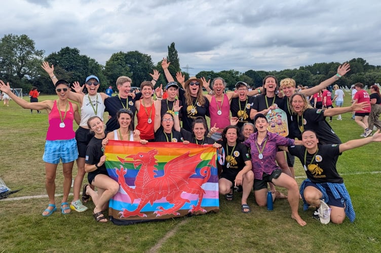 The team at a 2025 tournament.