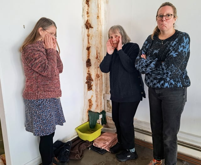 Llani community must raise thousands to  fix arts centre roof leak