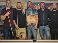 Royal A beat Hustlers to  stay top of Dolgellau Pool League