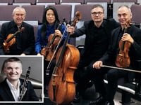 String quartet to return to Dolgellau with clarinettist John Bradbury