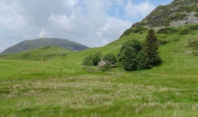 The remote house at Bont Newydd, Llan Ffestiniog. Photo: ENPA planning document