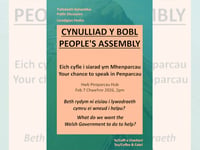 Question your Senedd candidates at Aber People's Assembly next week