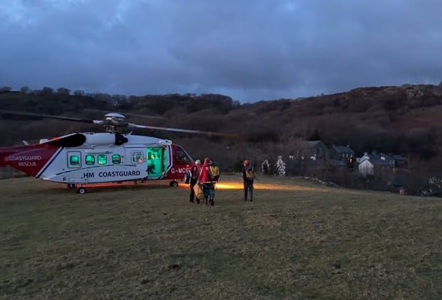 Climber rescued from Croesor mine after zip wire accident
