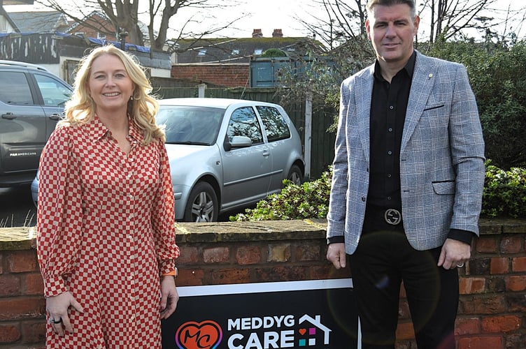 Kevin Edwards and Nicola Rutherford. Photo: Radar PR