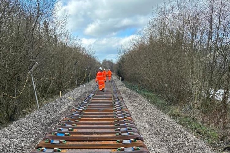 Network Rail will carry out essential work on part of the line. Photo: Network Rail