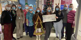 Young people from Carmarthenshire raise £630 for children’s ward