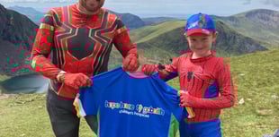 Gwynedd Spiderman Dylan Hughes Climbs Snowdon 141 Times for Charity