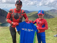 Gwynedd Spiderman Dylan Hughes Climbs Snowdon 141 Times for Charity