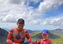 Gwynedd Spiderman Dylan Hughes Climbs Snowdon 141 Times for Charity