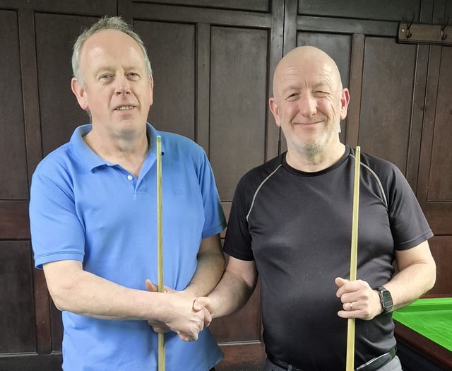 Ceredigion Snooker League: Eifion wins over‑40s tournament