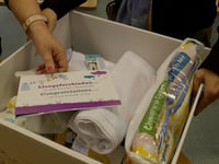Baby bundle deliveries begin in Wales