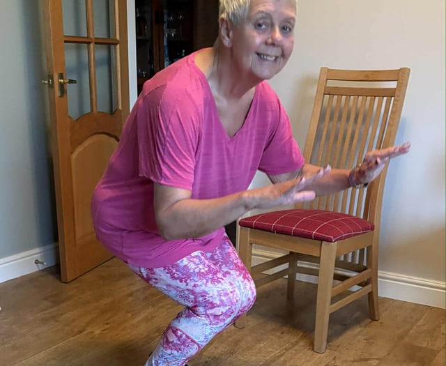 £15k squat challenge for cancer research