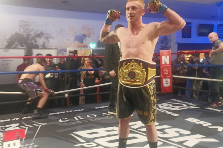 European Middleweight Hybrid champion Sean Gorman