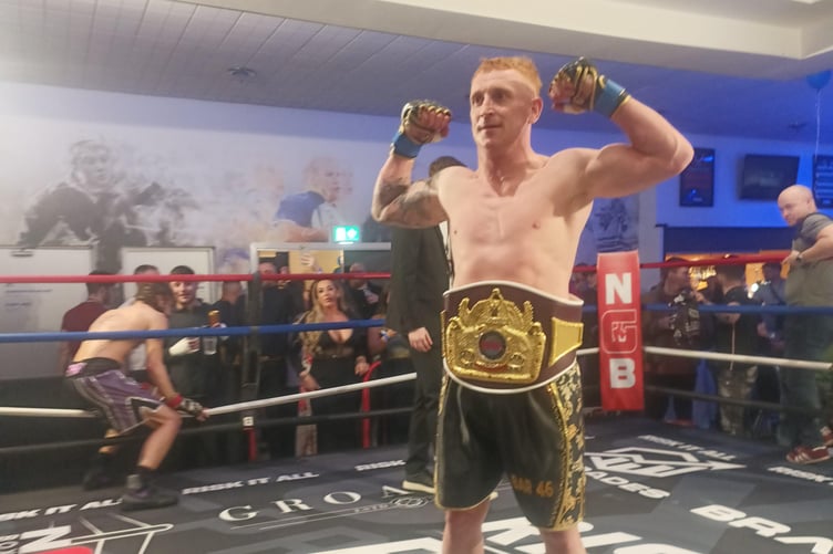 European Middleweight Hybrid champion Sean Gorman
