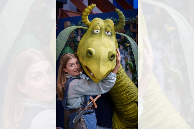 Step into the world of Sir Charlie Stinky Socks at Aberystwyth Arts Centre