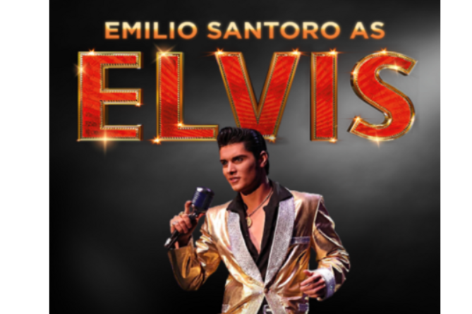 Champion Elvis Tribute Emilio Santoro is coming to Aberystwyth