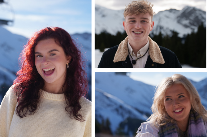 A dancer from Pwllheli, an artist from Llanfrothen and a charity worker from Llandysul will get a unique opportunity to find love. Photos: S4C