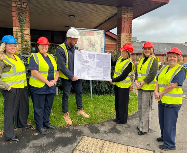 Glangwili Hospital starts major £2m refurbishment