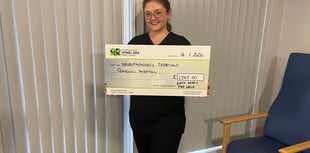 Fire Walk raises £1,500 for neurophysiology department