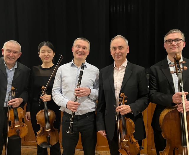 Manchester quartet and BBC clarinet star shine in Dolgellau