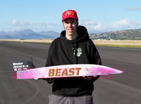 Remote control car faster than a McLaren sets world record in Llanbedr