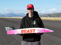 Remote control car faster than a McLaren sets world record in Llanbedr
