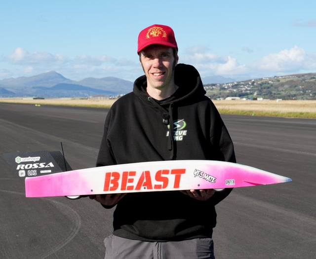 Remote control car faster than a McLaren sets world record in Llanbedr