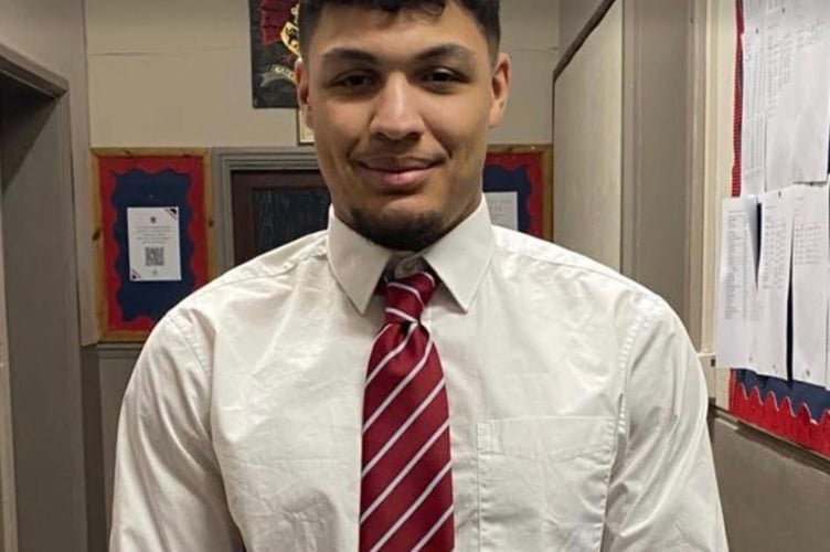 Ysgol Penglais pupil and Aber Youth player Michael Whistance