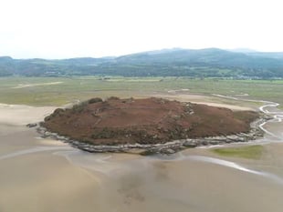 Island near Harlech for sale at £350,000