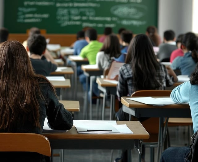 Powys A-Level results continue to lag behind Wales average