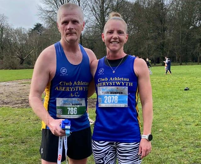 Aber duo shine in Winter Warmer race