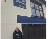 Aber businessman plans skydive for RNLI crew