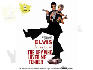 Elvis meets James Bond in new comedy musical coming to Aberdyfi