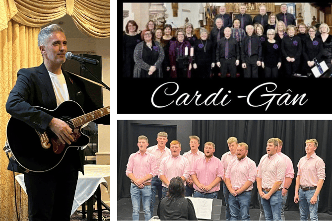 Megan has put a packed programme of entertainers together for the fundraising night