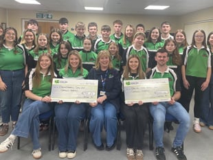 Llanllwni YFC raise thousands for special care baby unit