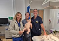 New baby manikin will help train staff on neonatal resuscitation