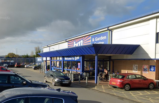 The B&M store in Cardigan