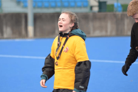 Molly Hodges, Hoci Cymru Young Ambassador from Dysynni Hockey Club